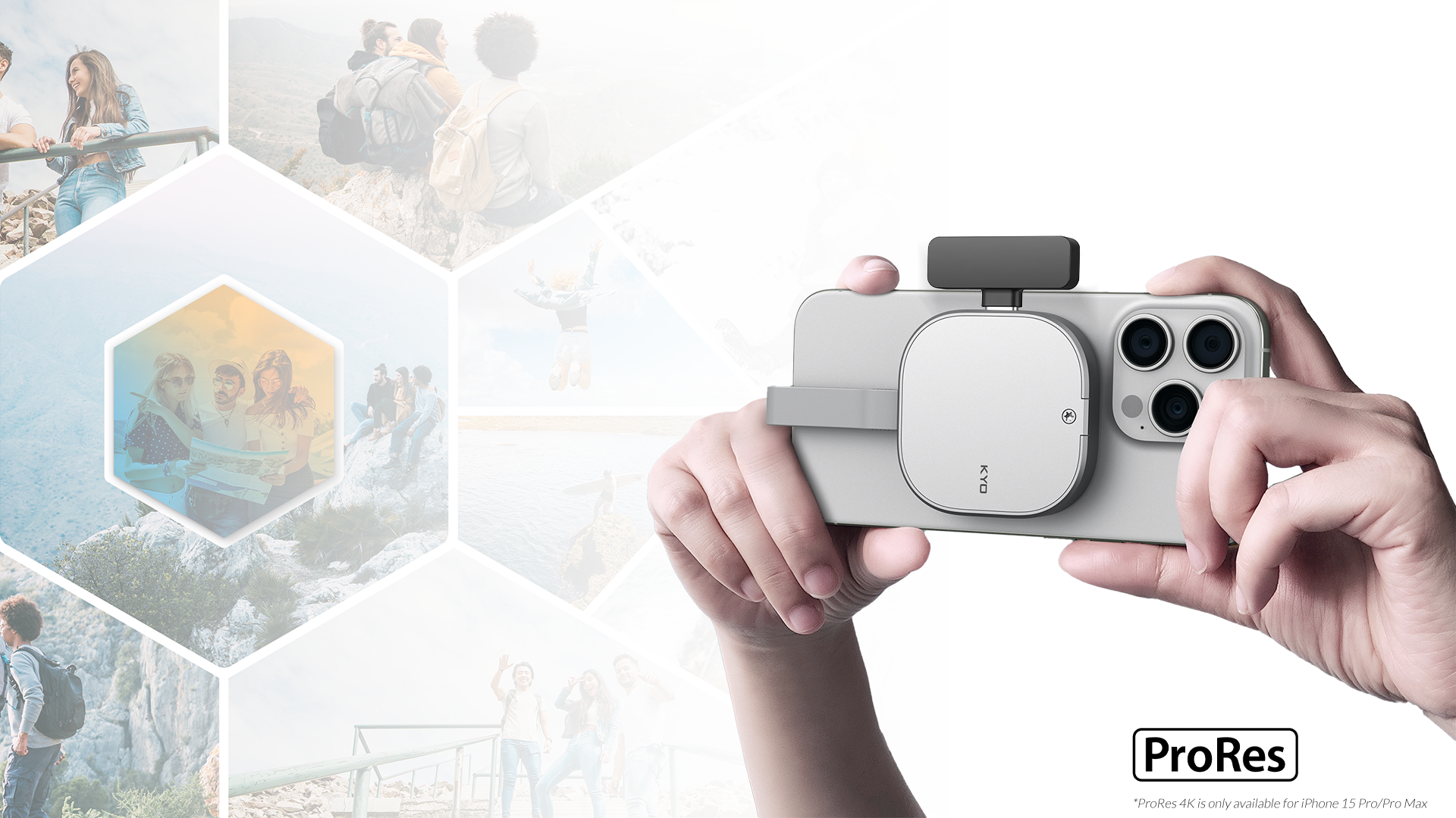 ProRes* 4K video record and storage directly